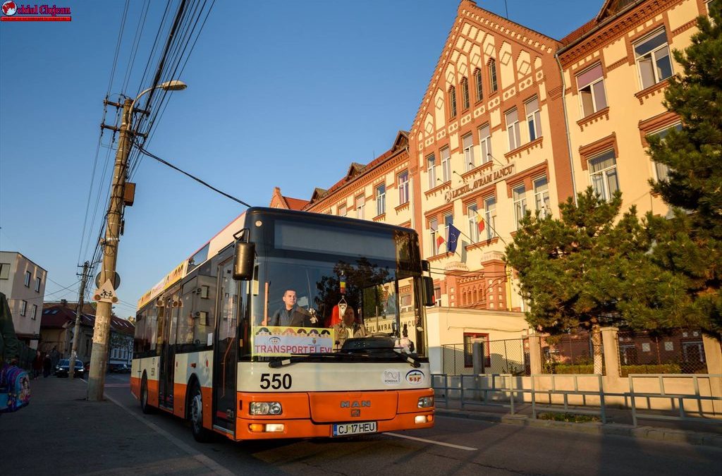 CTP Cluj va relua transportul de elevi din Colonia Sopor